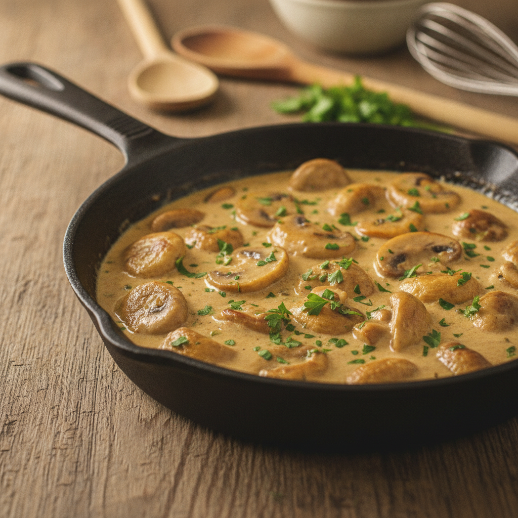 Schnälli Pilz-Gricht: Feinste Champignon-Rezäpt für de Alltag