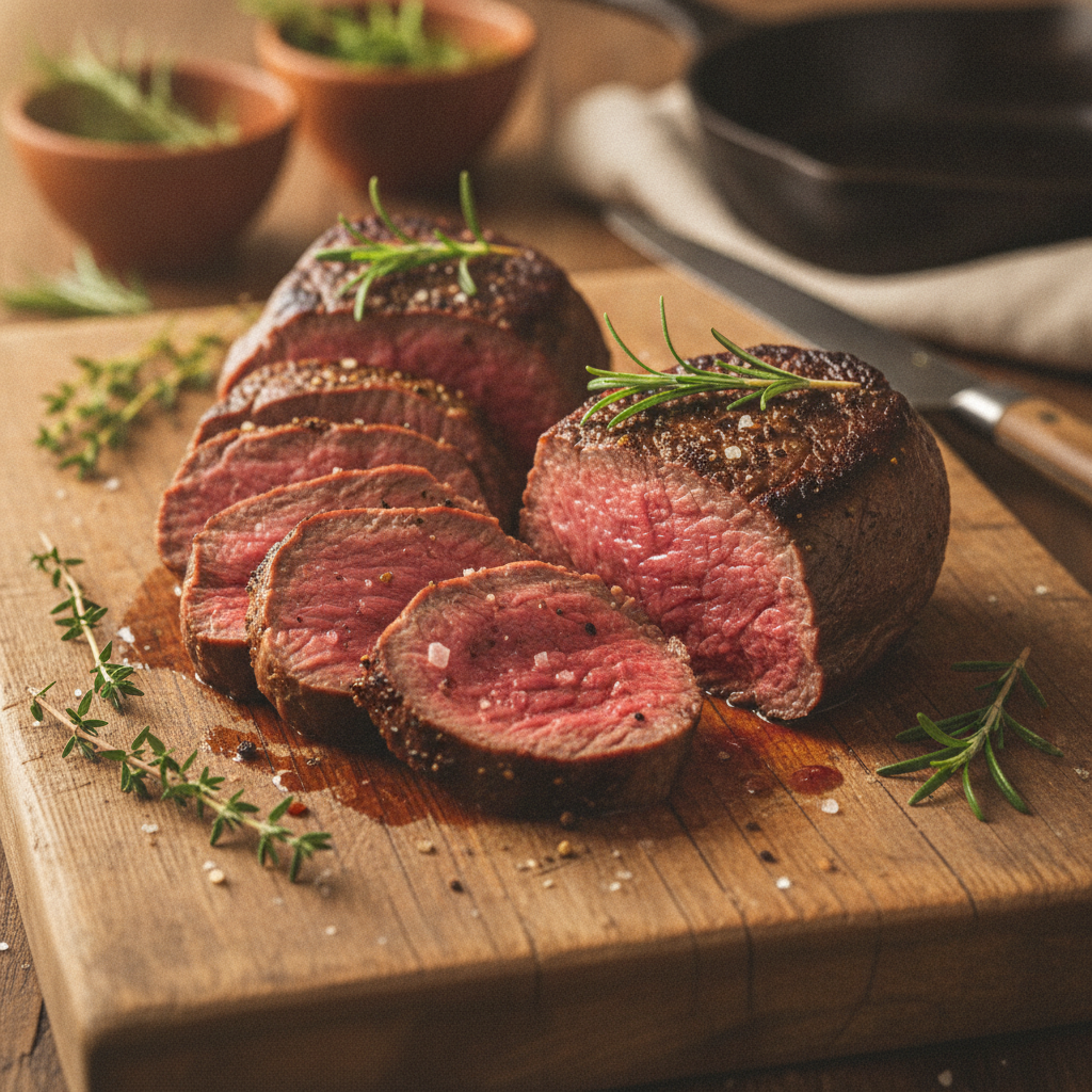 So gelingt das Rindsfilet: Niedergartisch perfekt