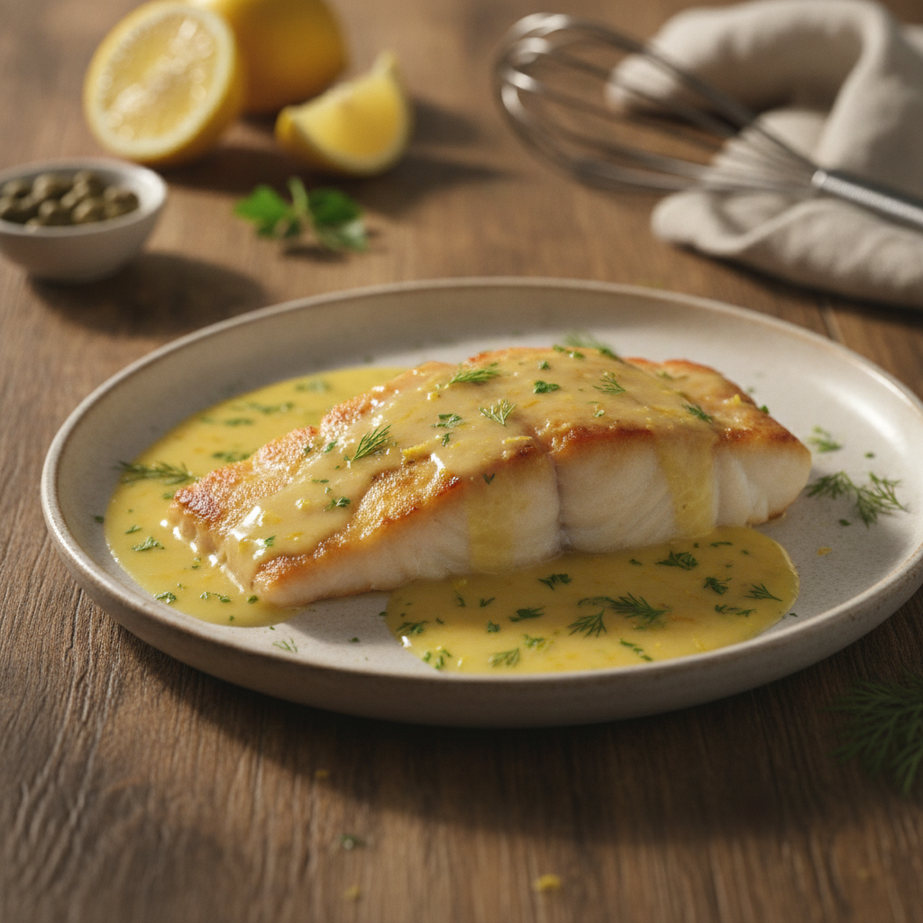 So gelingt die perfekte Zitronensauce für Fisch