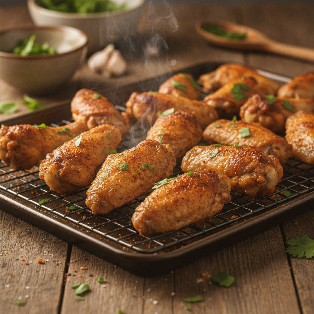 So glingen die besten Chicken Wings aus dem Ofen