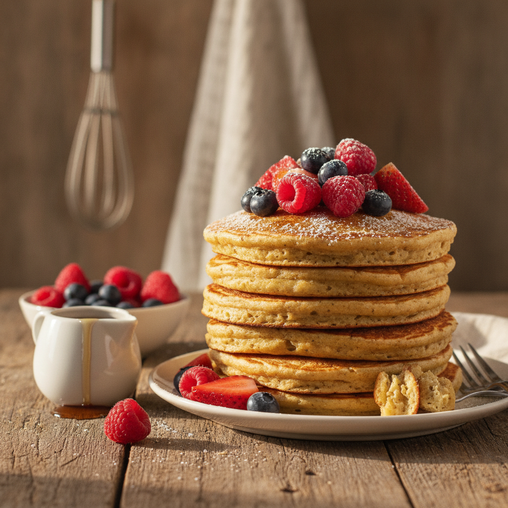 Fluffige Pancakes ohne Ei: Das einfache Grundrezept