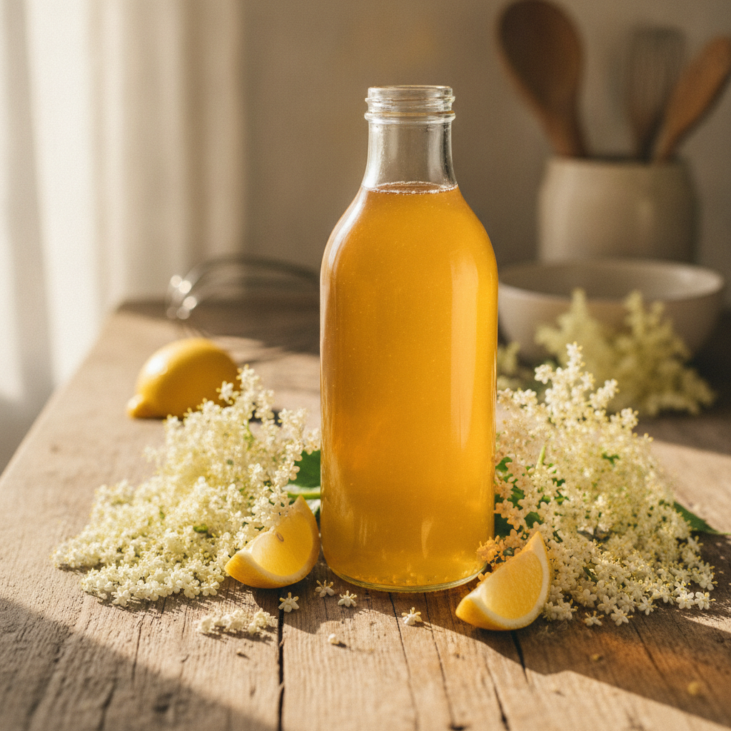 Holundersirup selber machen: Das perfekte Rezept für Sommer