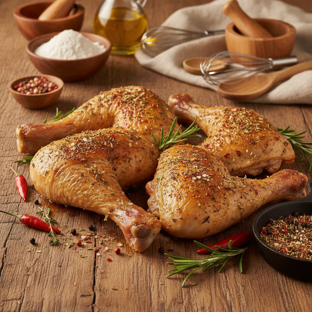 Pouletschenkel im Ofen: Die ideale Garzeit für Profis