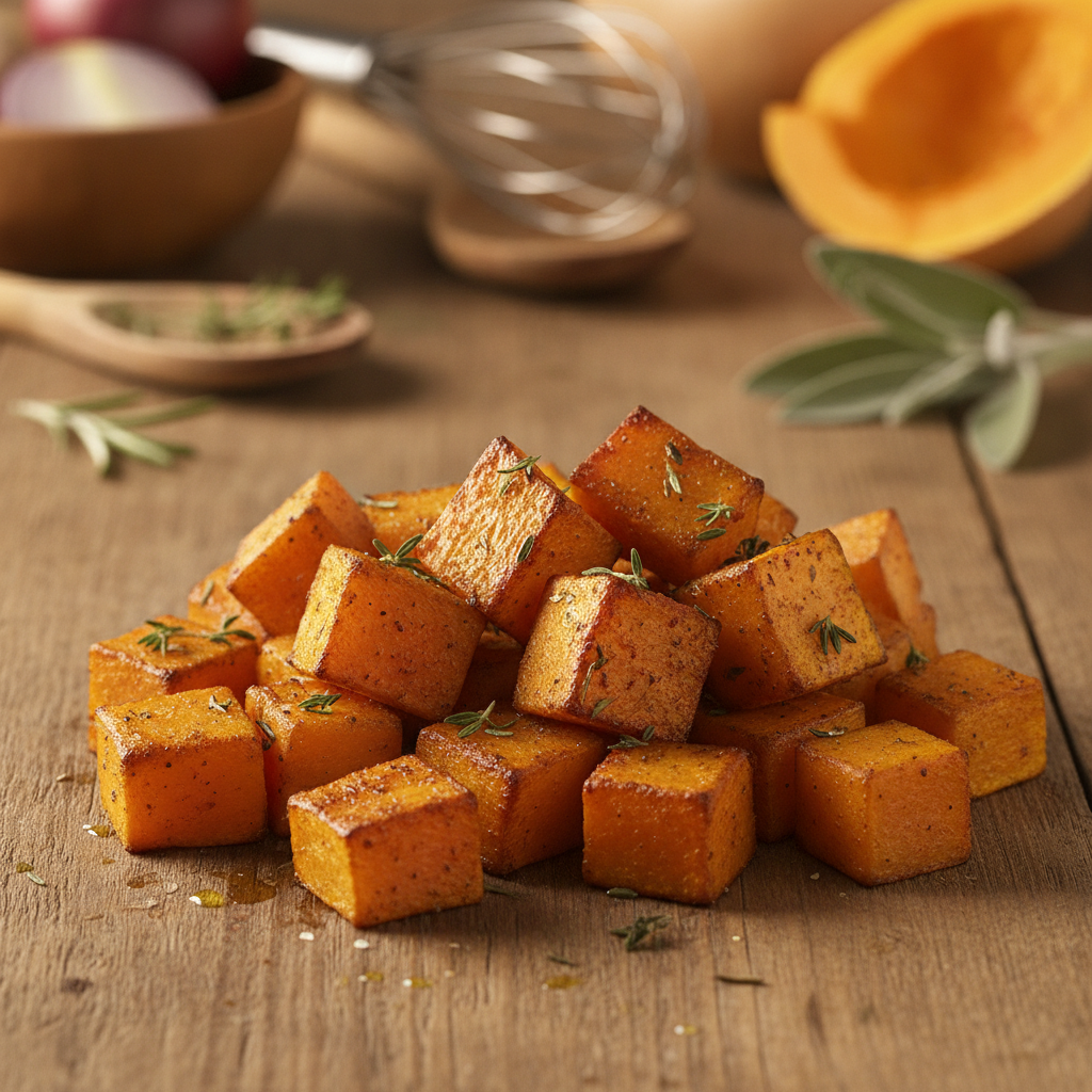 So gelingt der perfekte Butternut-Kürbis aus dem Ofen